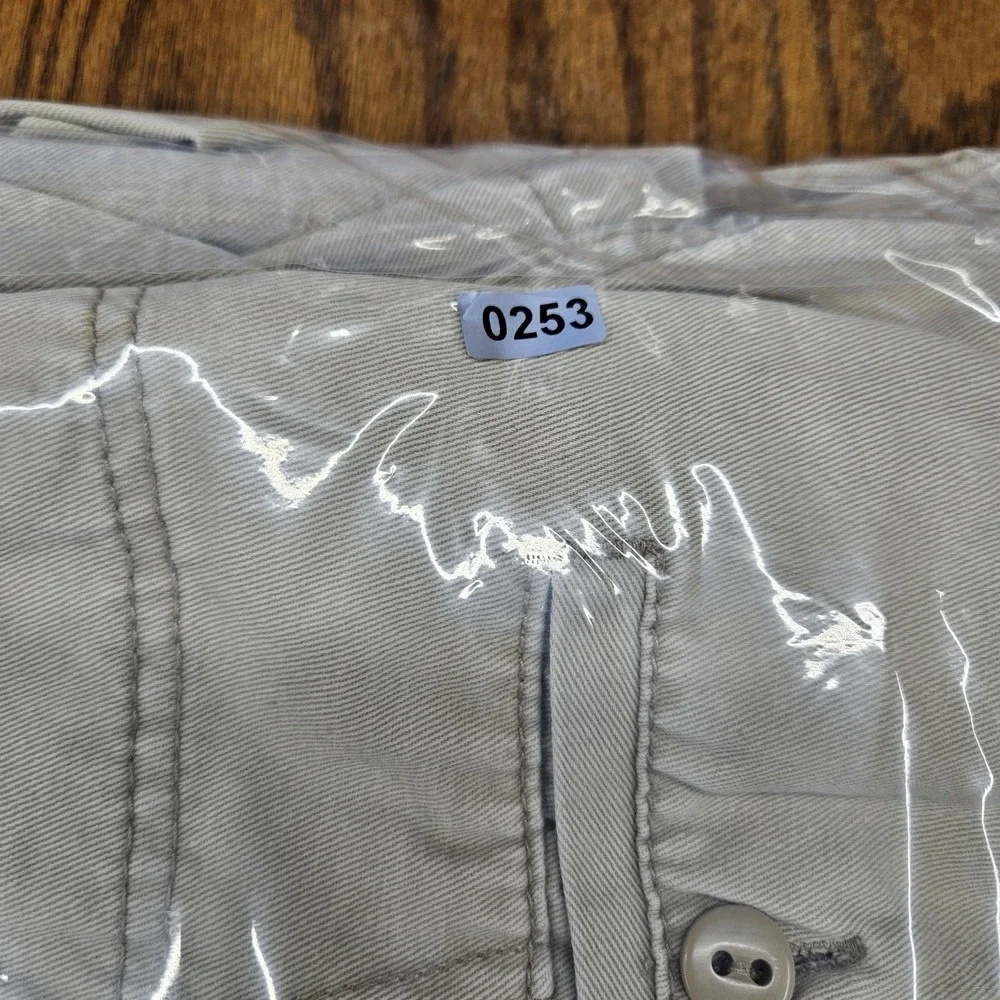 Iron Co Shorts Mens Size 36 Khaki Beige Chino Flat Front Casual 10
